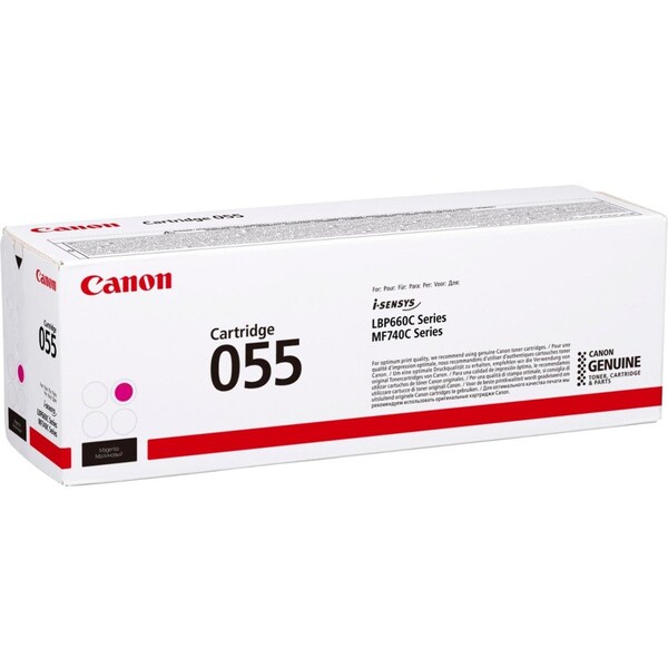 Canon CRG-055 M L Magenta Toner Cartridge 2,100 Yield
